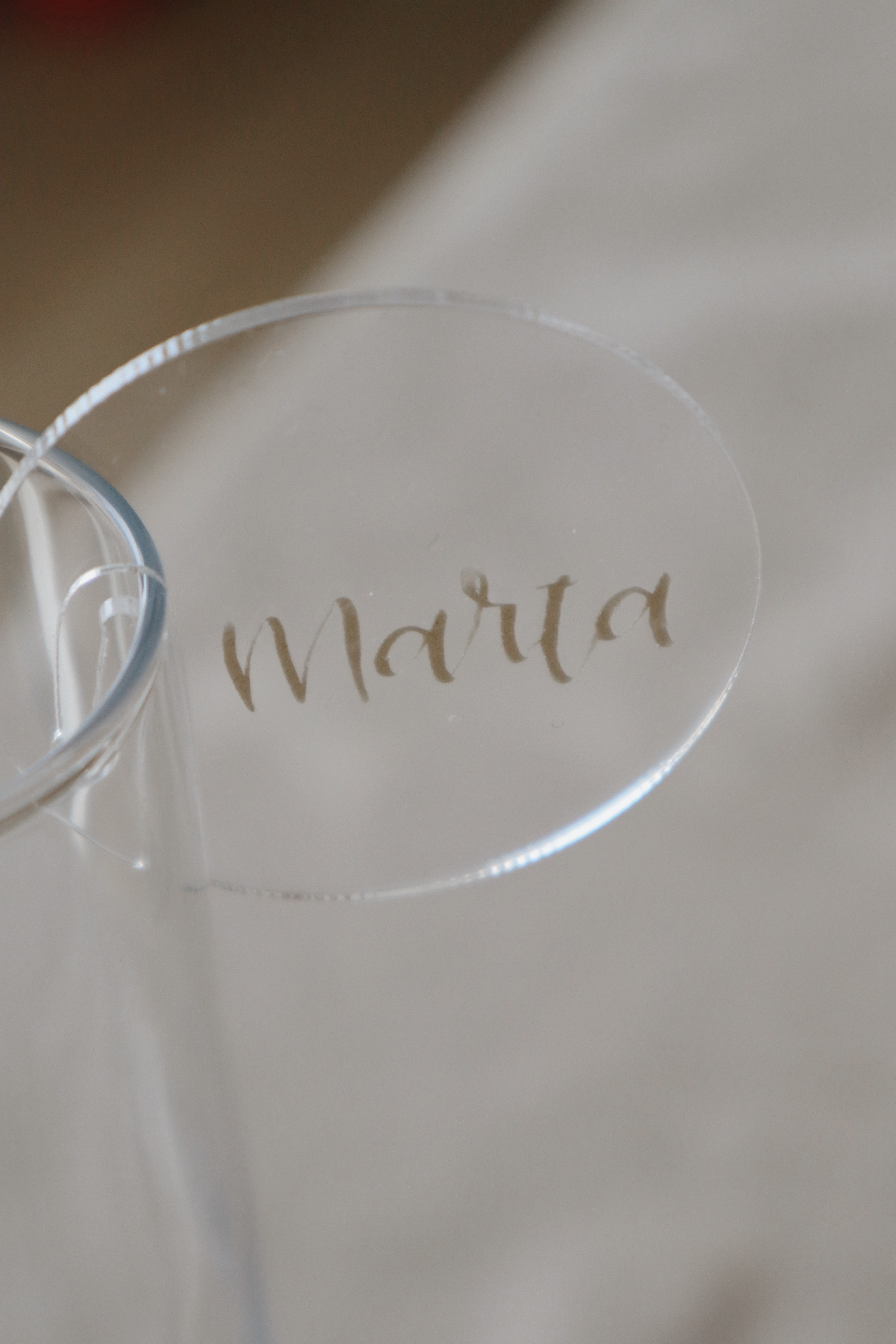 Marcasitios vaso transparente