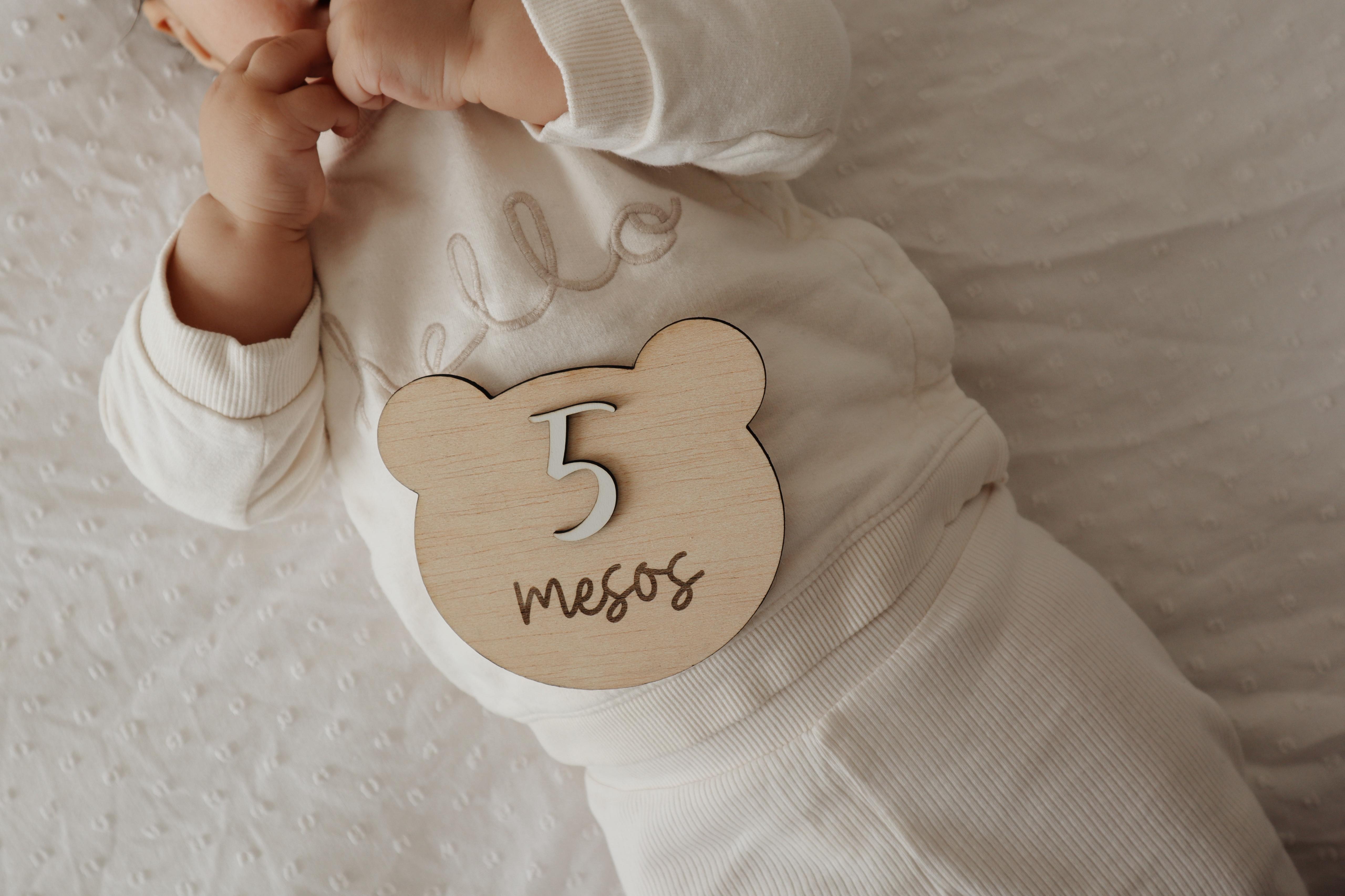 Placas cumplemes Bear