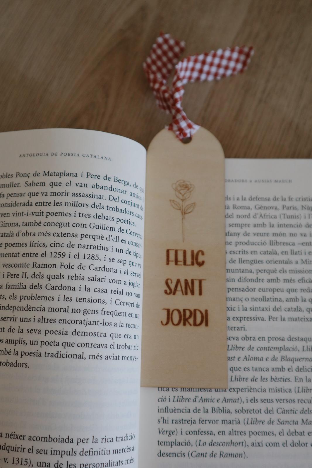 Punto de libro Sant Jordi