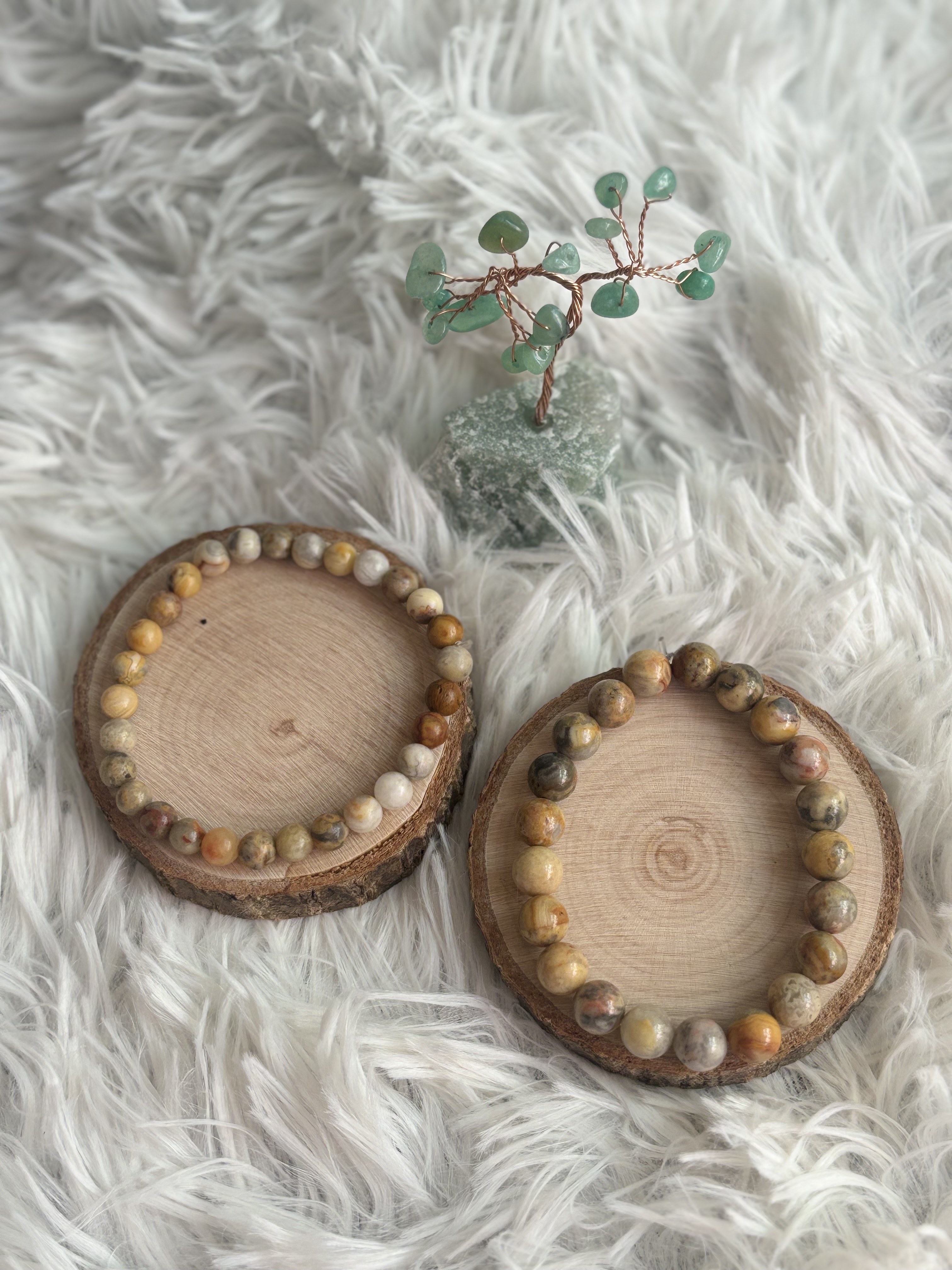 Bracelets - Agate crazy lace