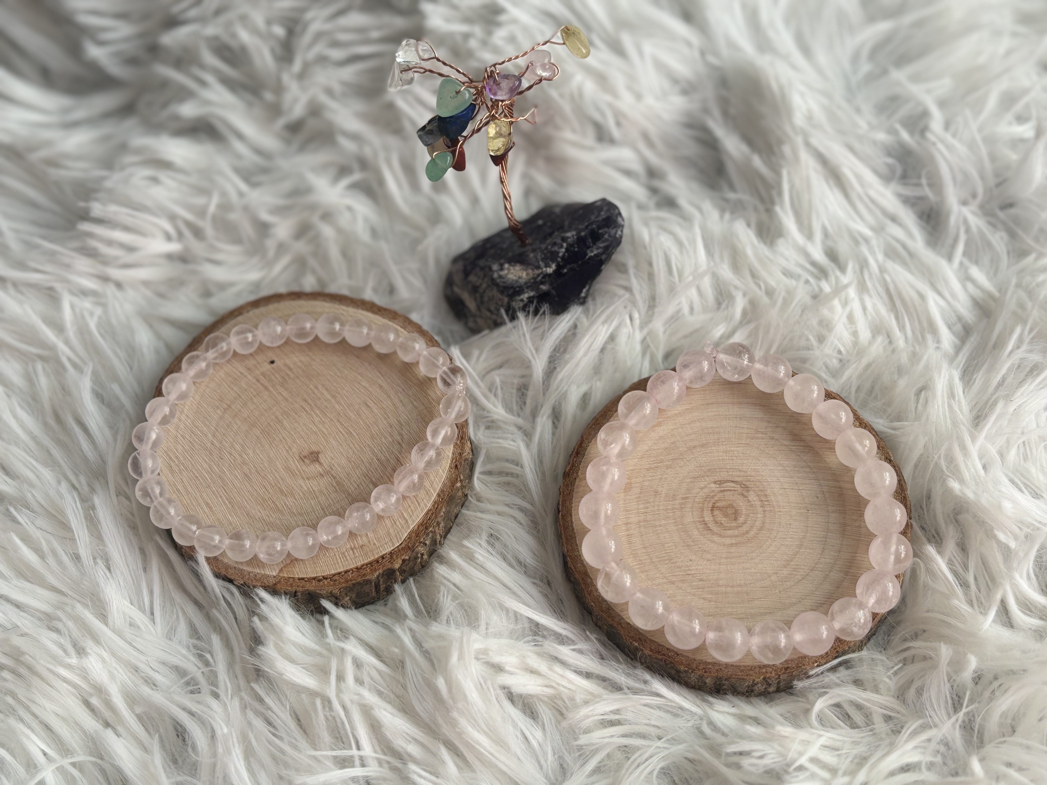 Bracelets - Quartz rose