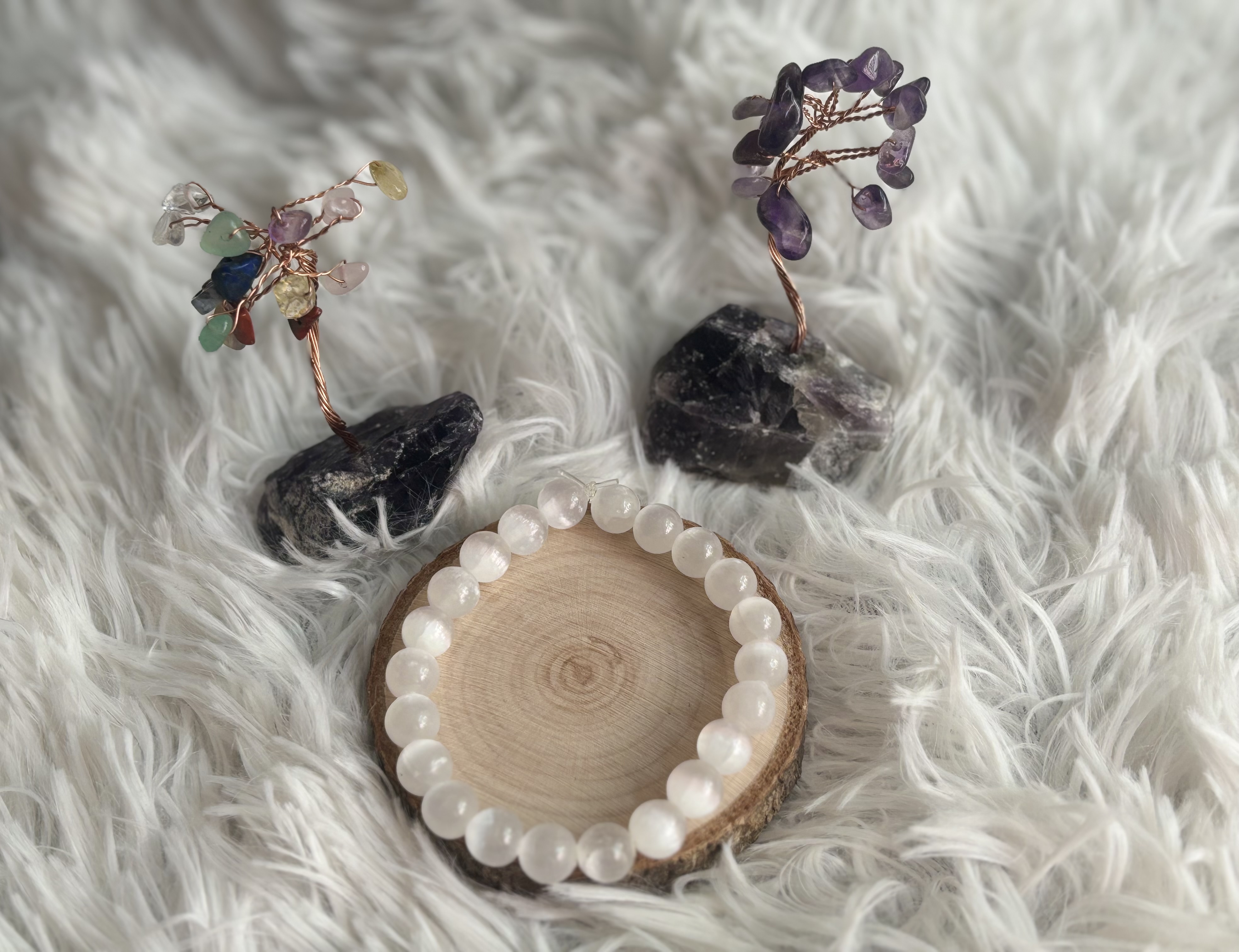 Bracelets - Sélénite 