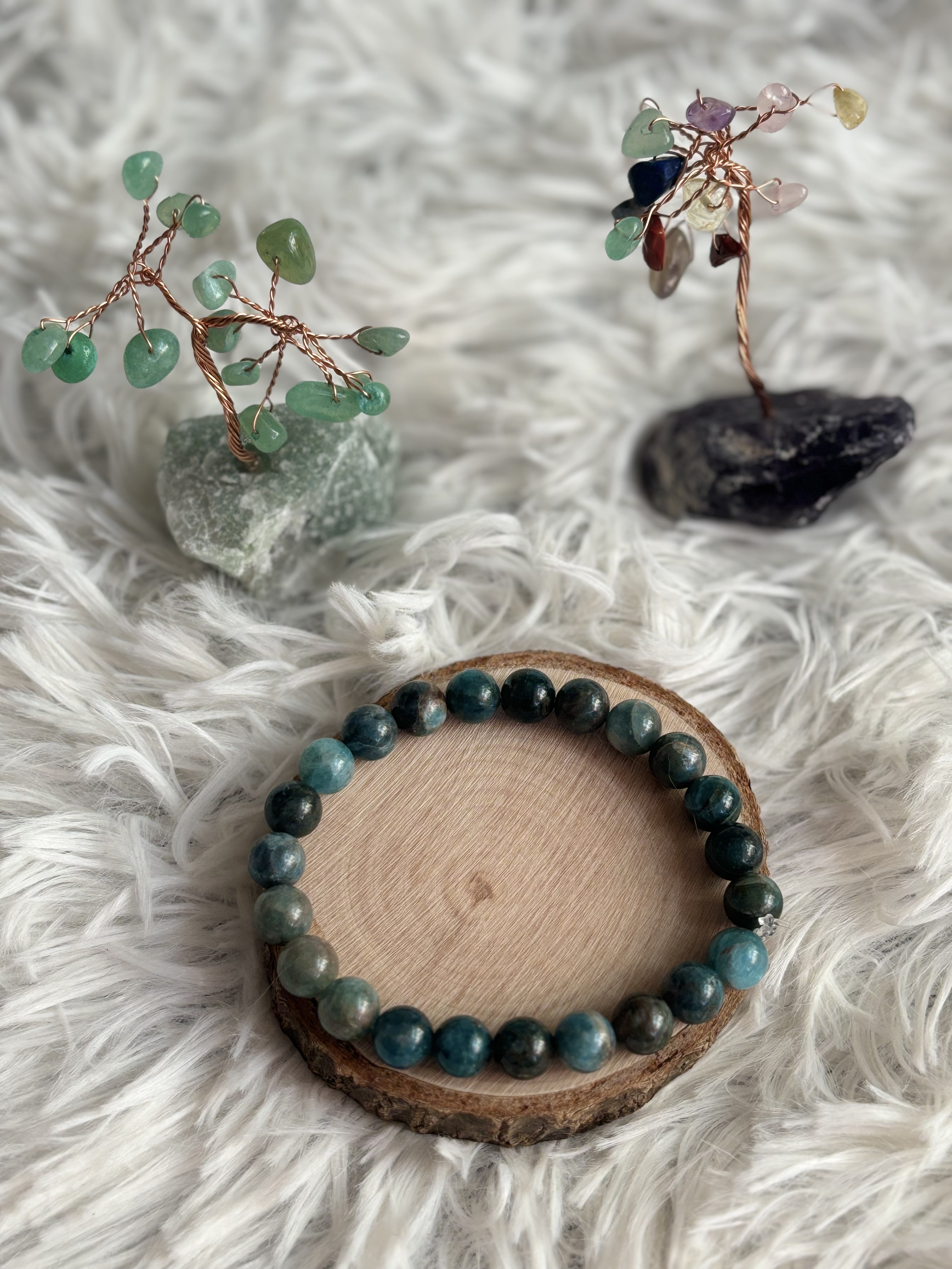 Bracelets - Apatite bleue