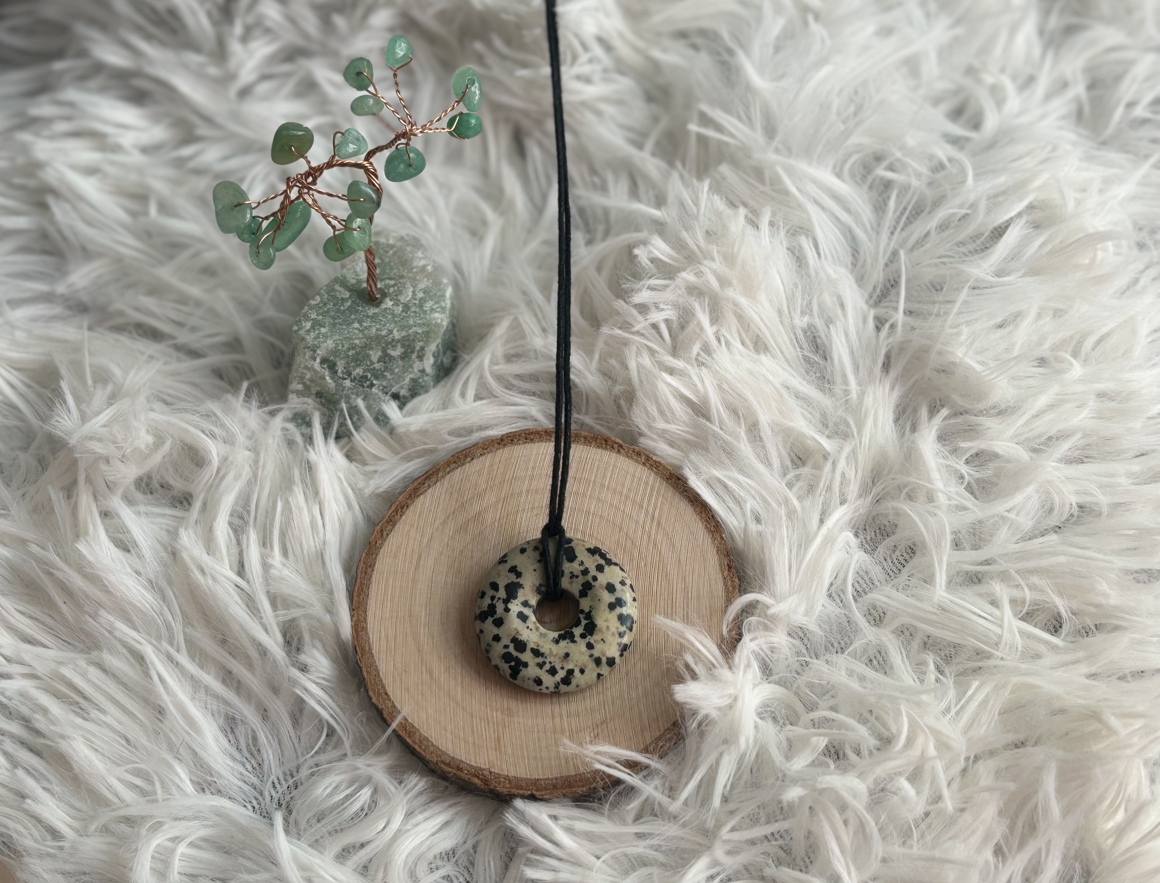 Pendentifs - Jaspe dalmatien