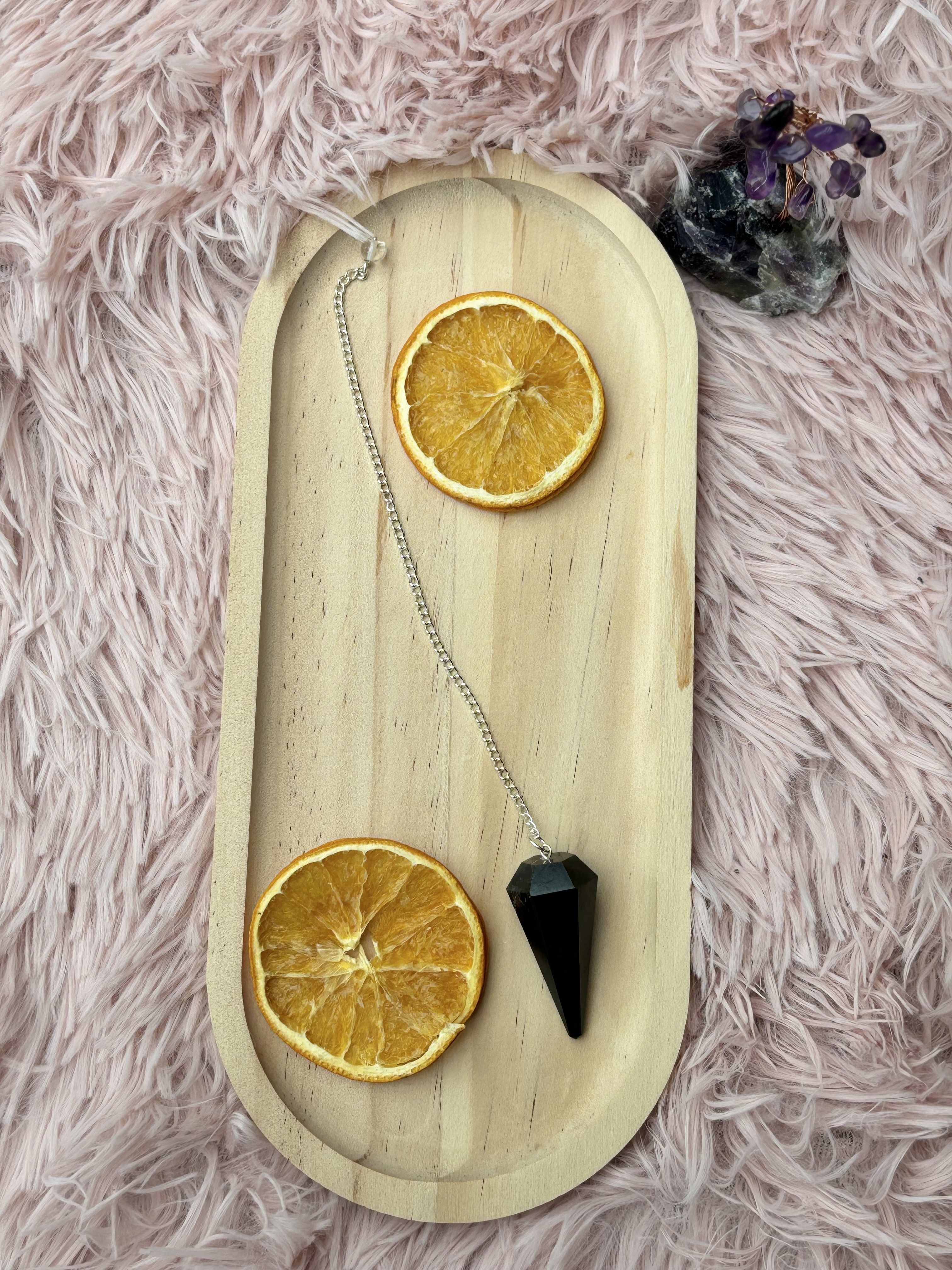 Pendules - Tourmaline noire