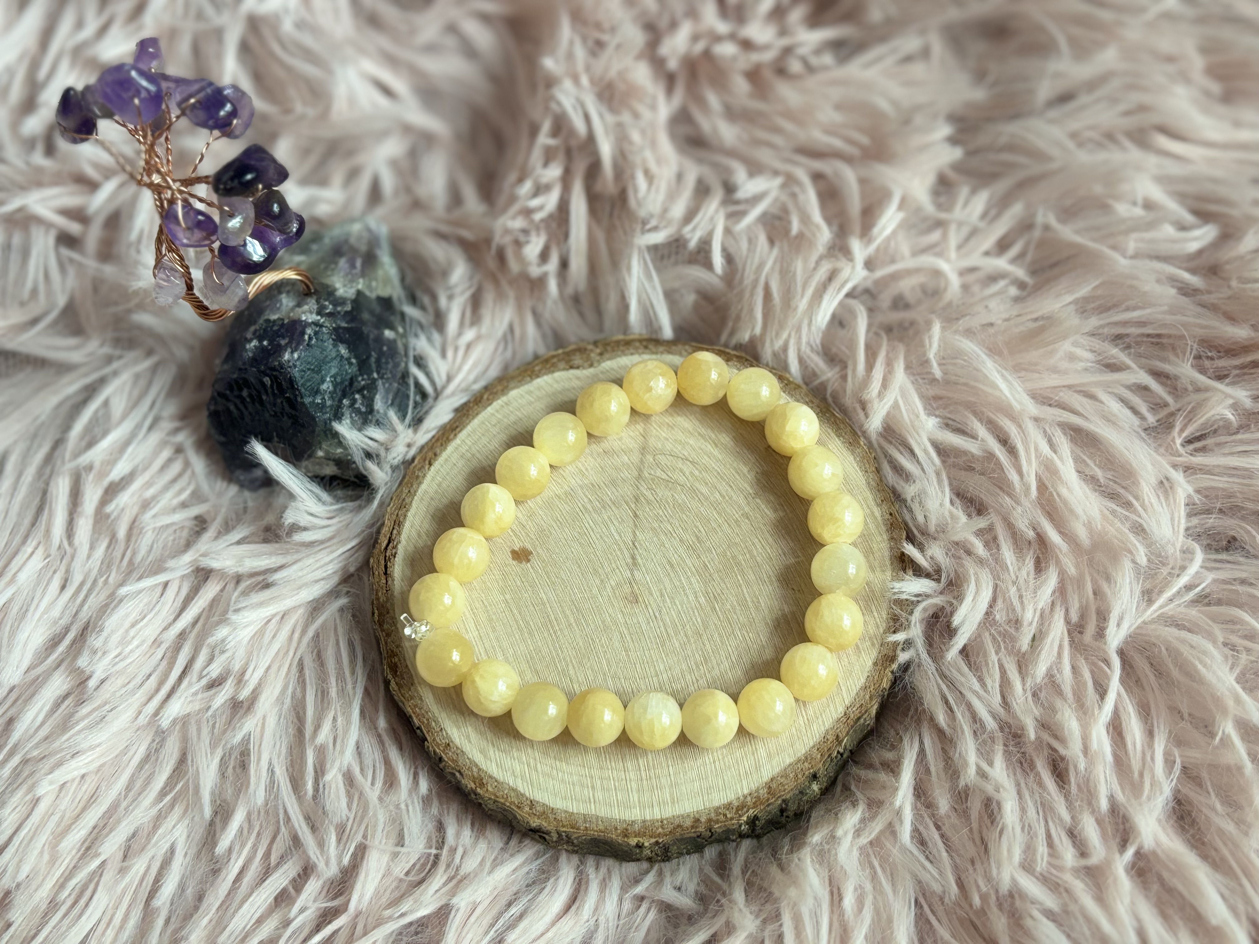 Bracelets - Calcite orange