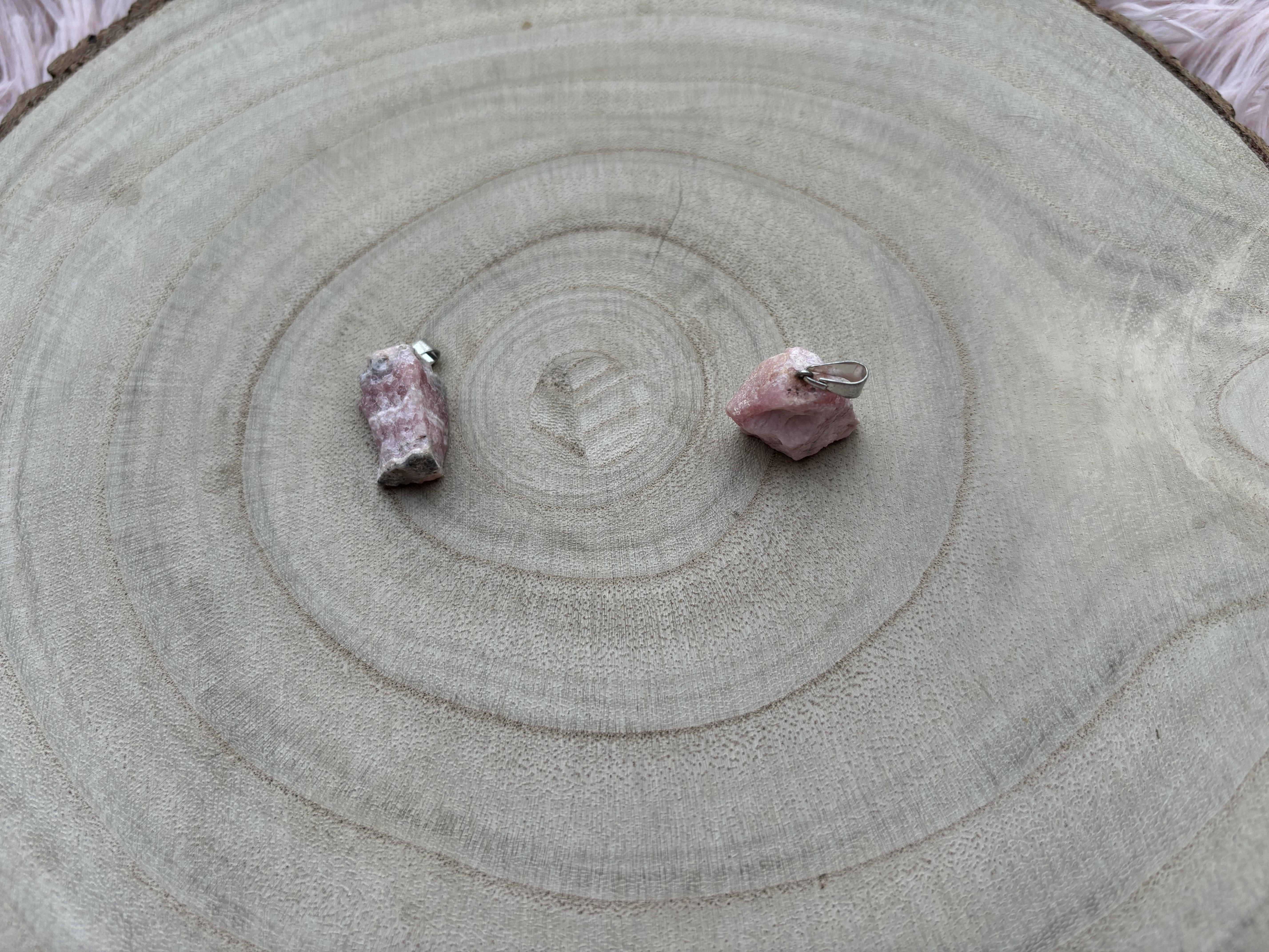 Pendentifs - Rhodochrosite