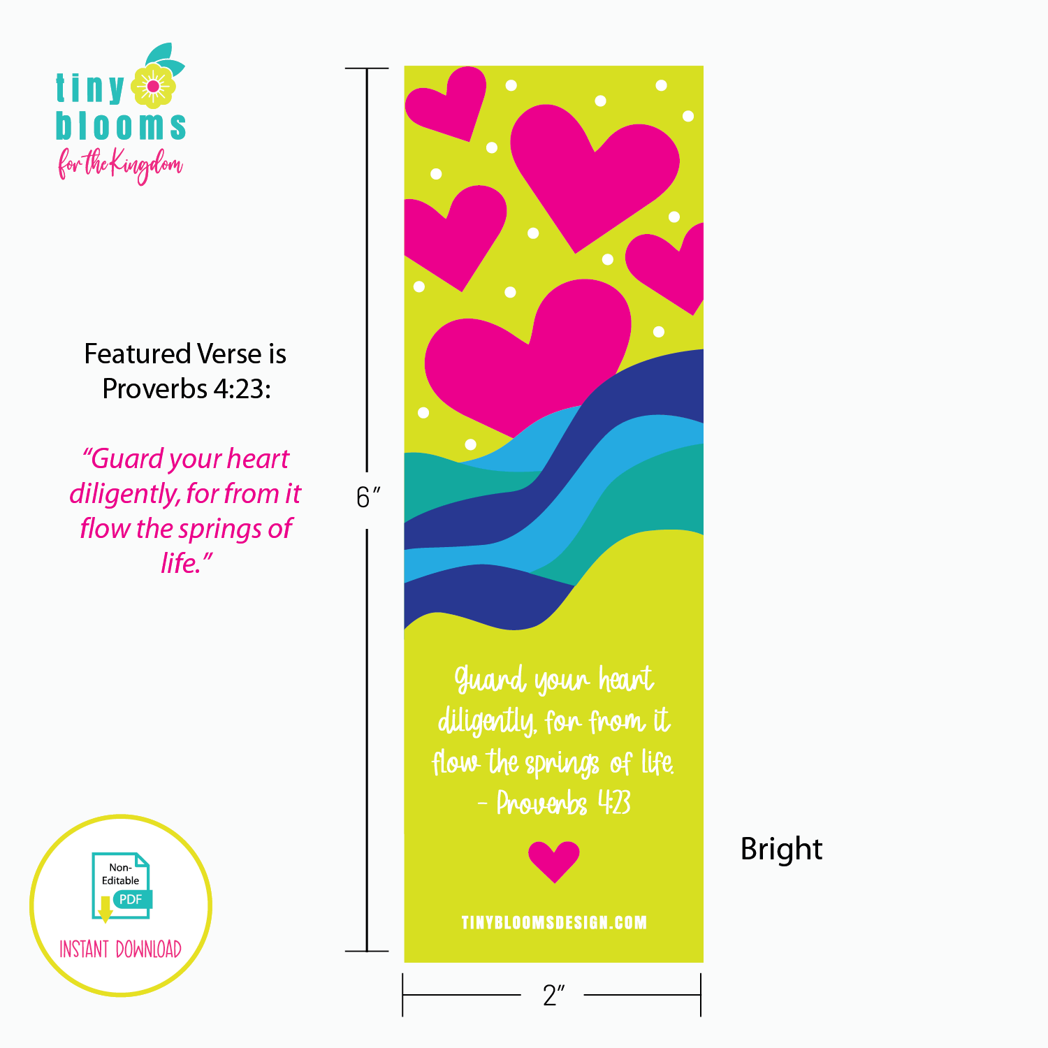 Proverbs 5-pc Bookmarks