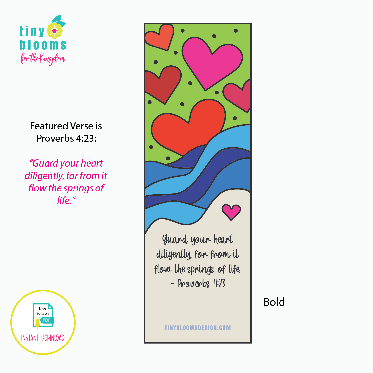 Proverbs 5-pc Bookmarks