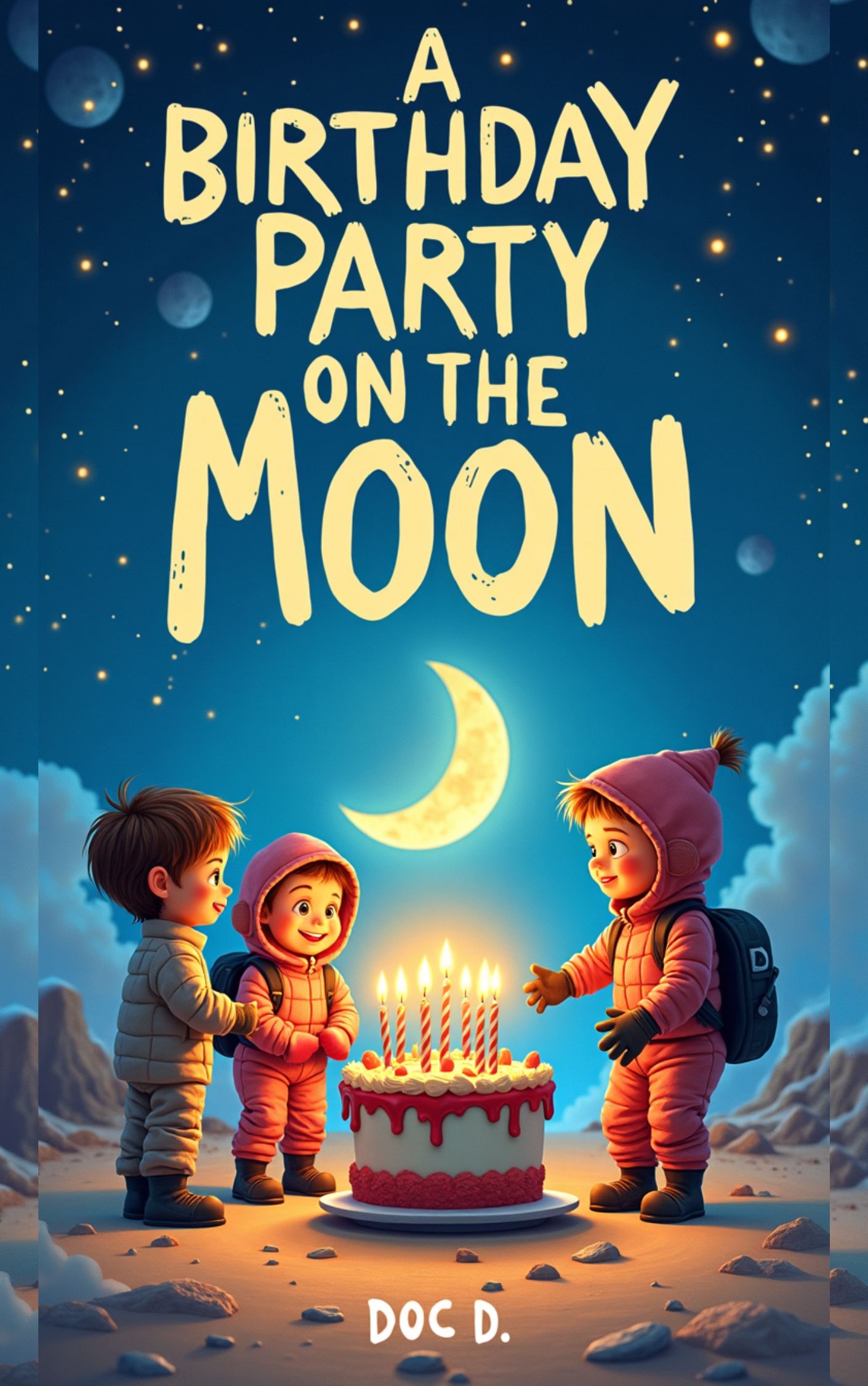 A Birthday Party On The Moon