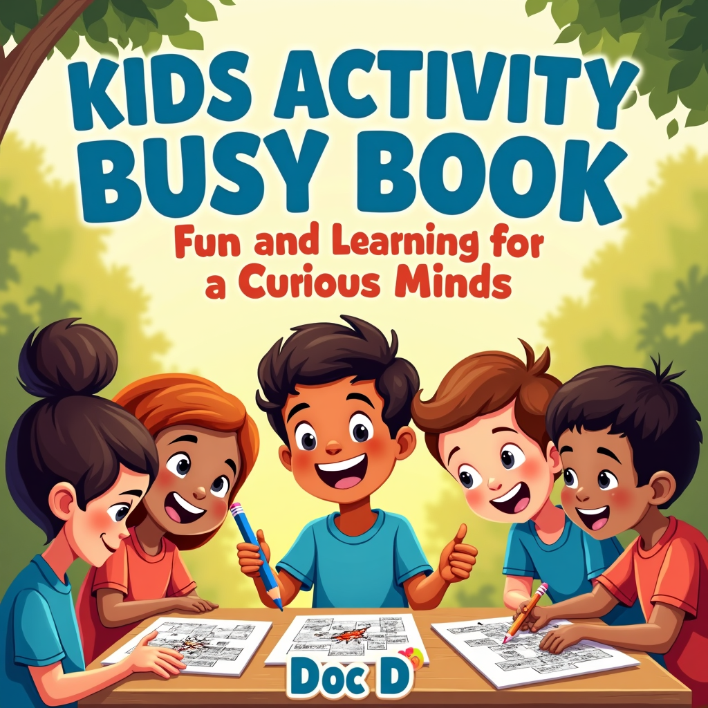 Kids Activity Busy Book