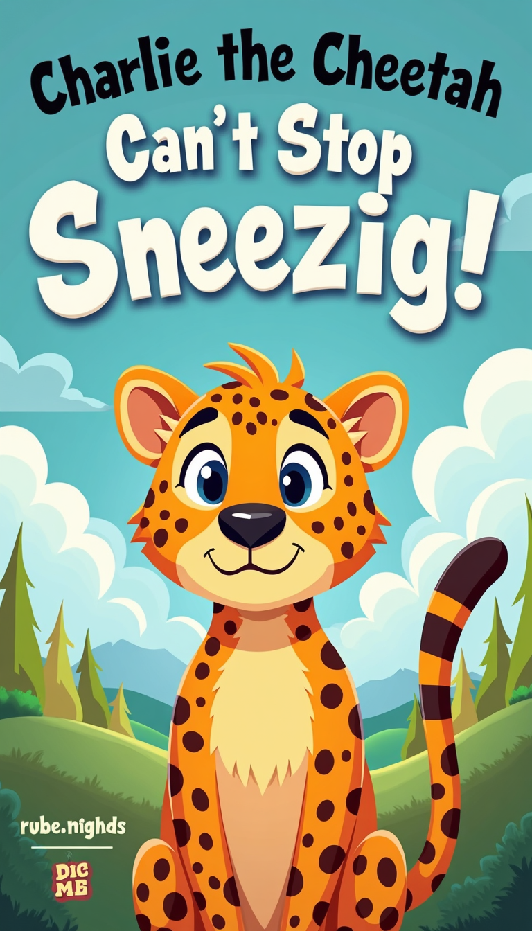 Charlie the Cheetah Can't Stop Sneezing!