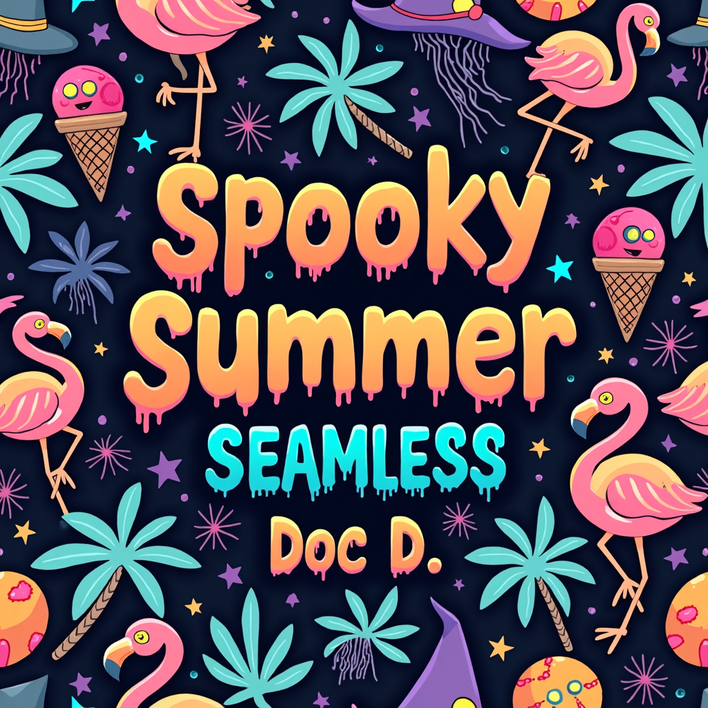 Spooky Summer ( Seamless )