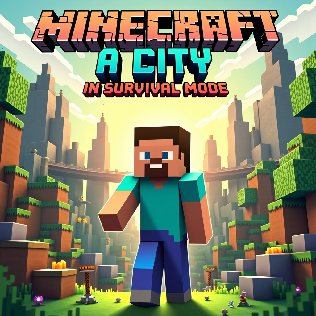 Minecraft: A City in Survival Mode