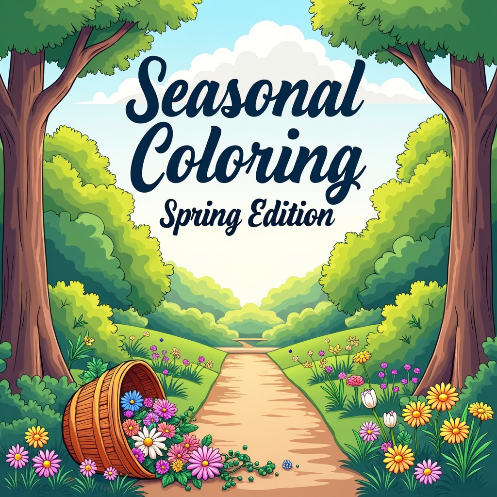 Seasonal Coloring Book