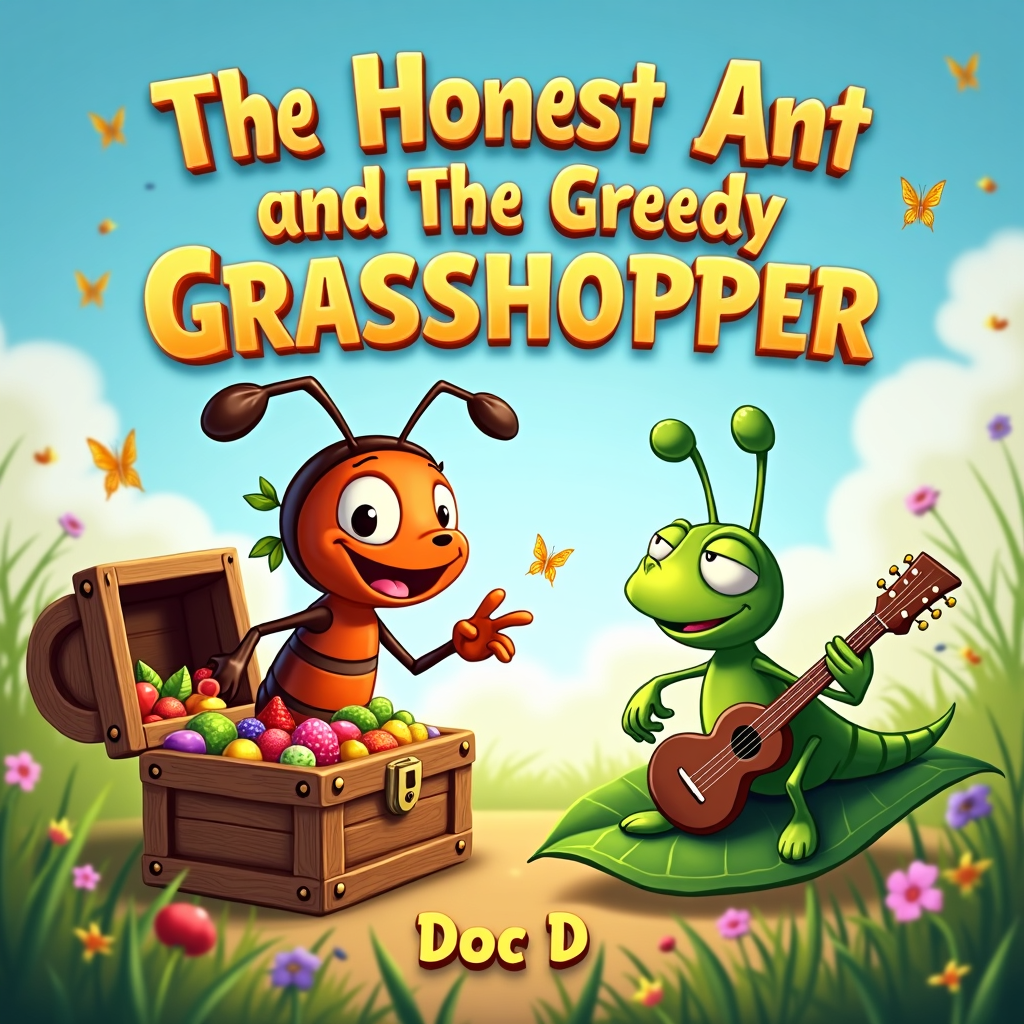 The Honest Ant and The Greedy Grasshopper