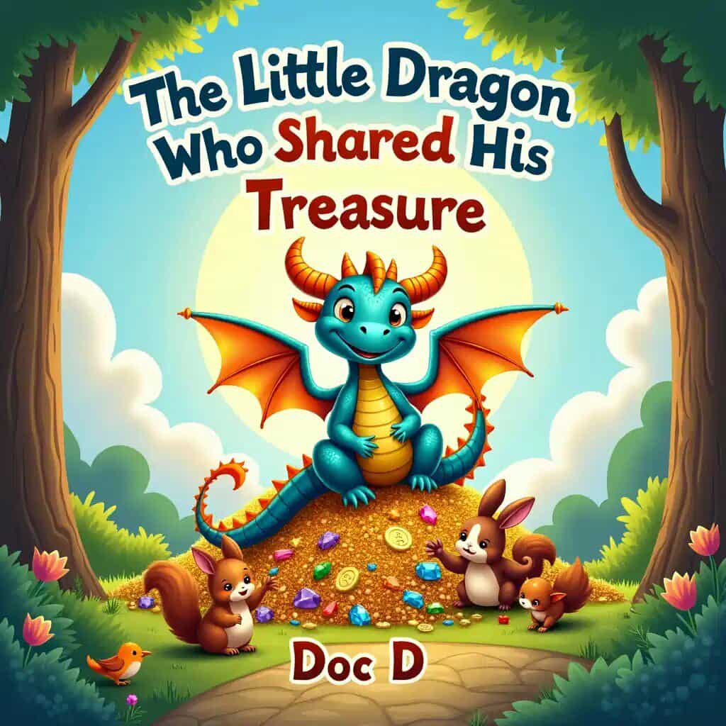 The Little Dragon Who Shared His Treasure