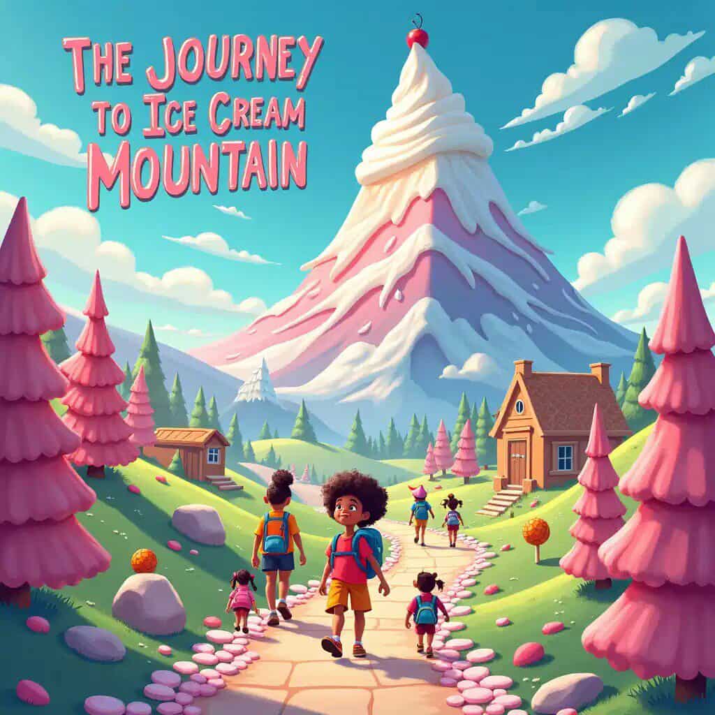 The Journey to Ice Cream Mountain Book