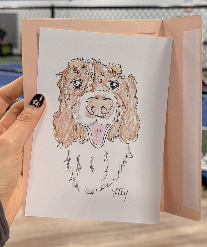 5"x7" -- Cute & Simple Pet Sketch