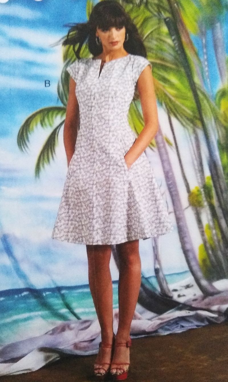 It's Sew Simple McCall's L9428 Sewing Pattern Misses/MP Lined Dresses Sz 8-16 
