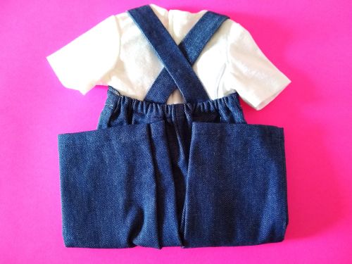 Handmade Doll Overalls & Tee Set Fits American Girl, Springfield & 18-Inch Dolls