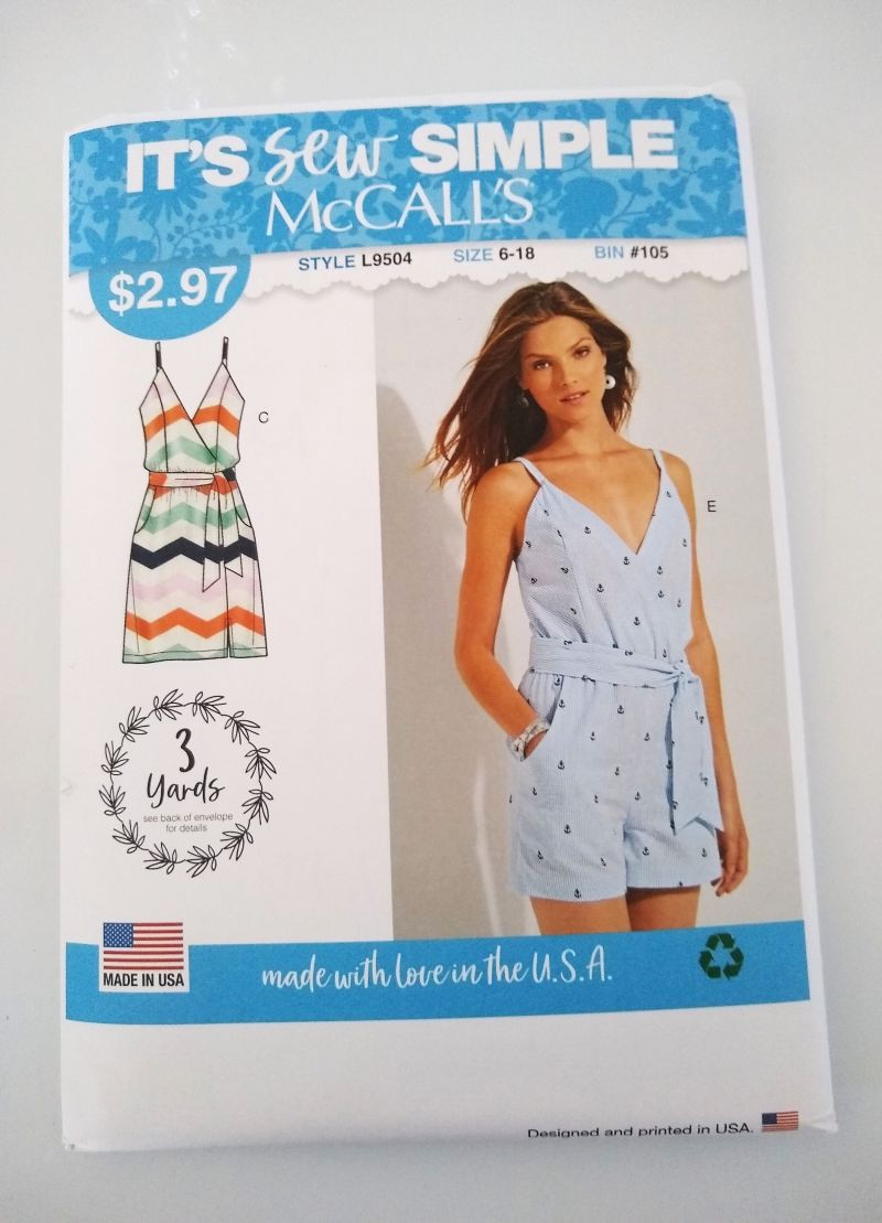 McCall’s L9504 Misses’ Jumpsuit & Dress Pattern – Sizes 6–18 