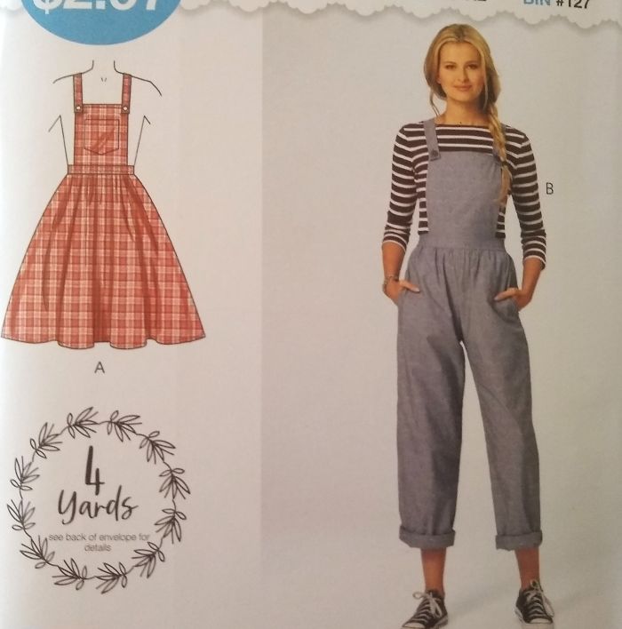 McCall’s L9603 Sewing Pattern Misses Jumper & Jumpsuit Sizes XS–XL 2022 FF