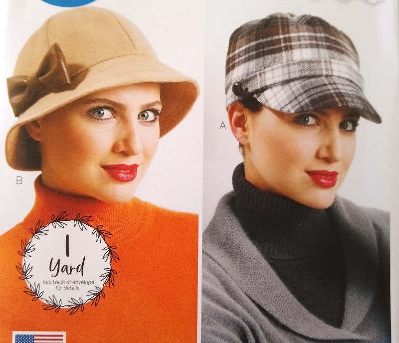 McCall’s L9591 Sewing Pattern Misses Hats Bucket & Derby XS–L (2022)