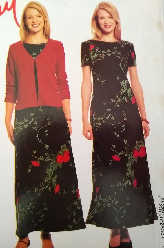 McCalls 2838 Sewing Pattern Misses/MP Unlined Jacket & Dress Sz 10-16