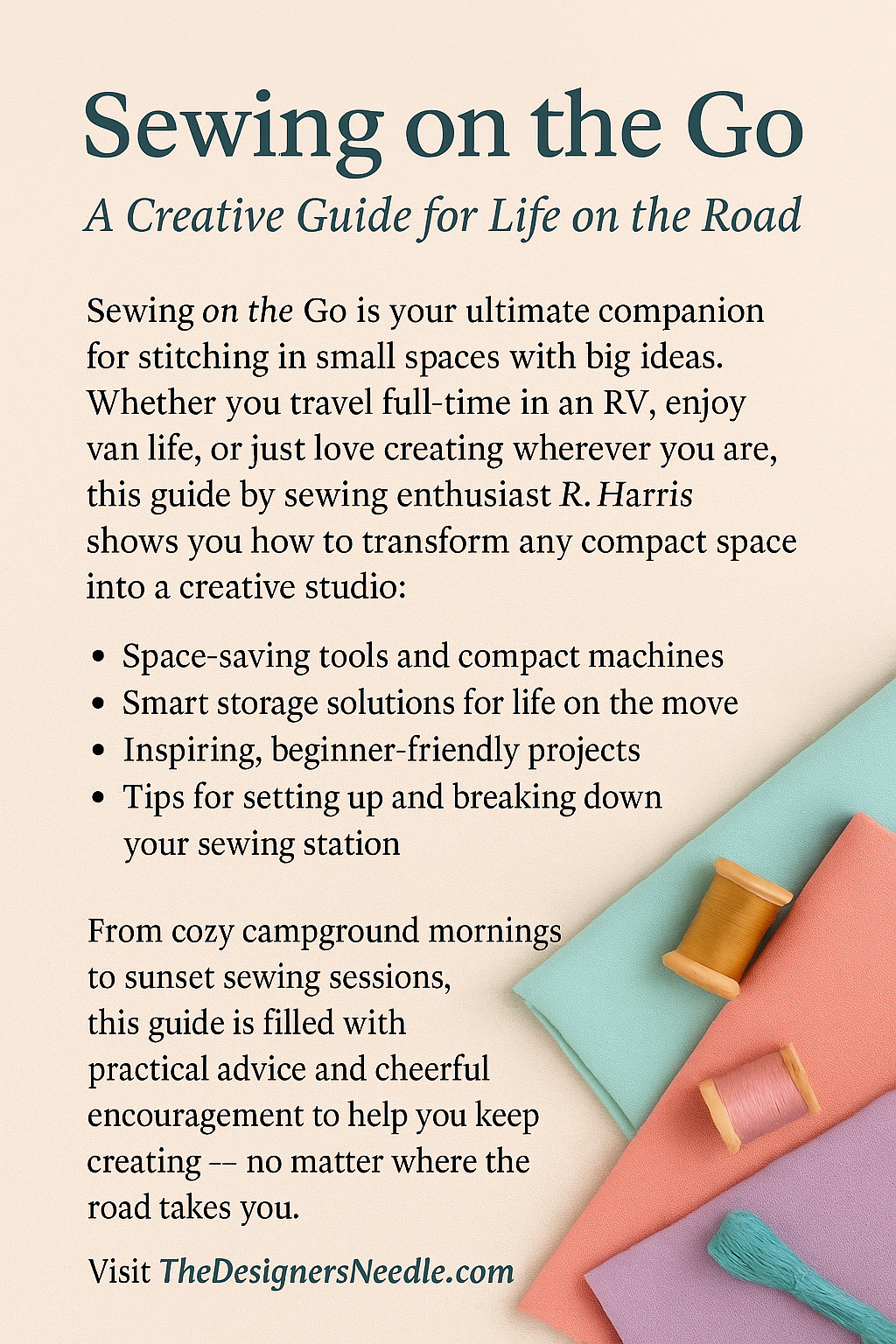 Sewing on the Go eBook For Namodic Living Sewists