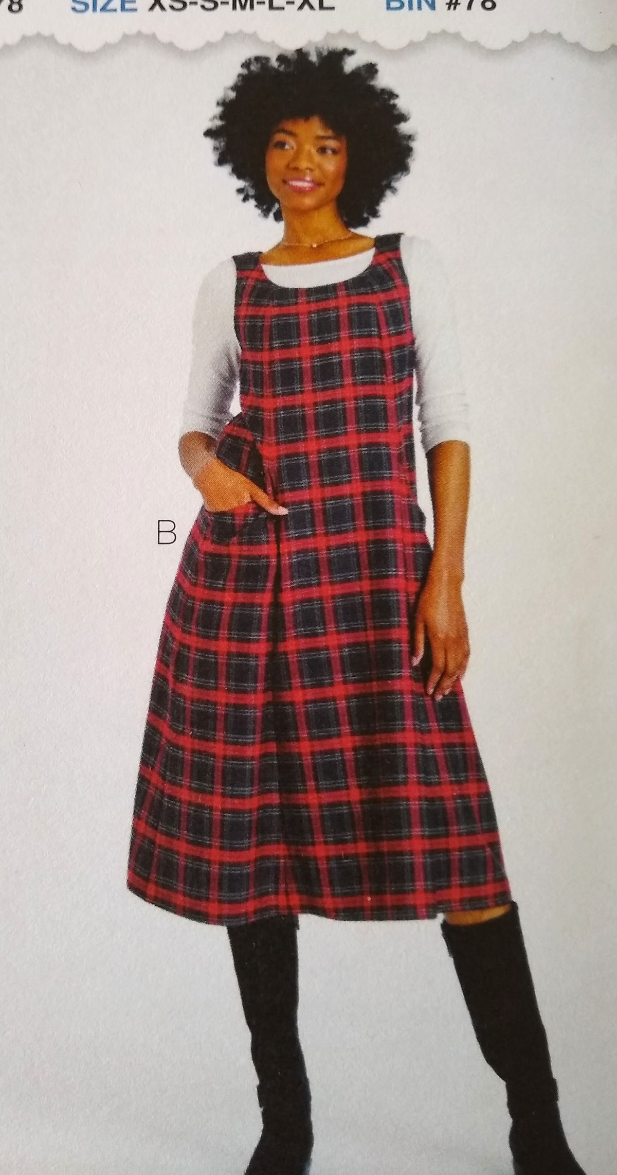 McCall’s L9578 Misses Jumper Sewing Pattern XS–XL