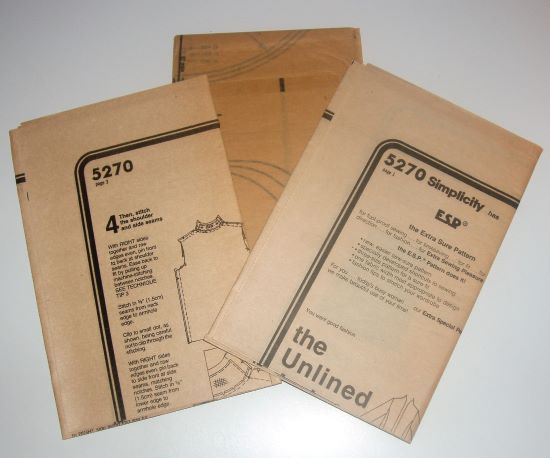 Simplicity 5270 ESP 1981 Misses’ Unlined Jacket Sewing Pattern (Sz 12–16)