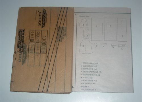 Simplicity D0553 – Misses Dress in Two Lengths (Sizes 4–12 & 12–20)