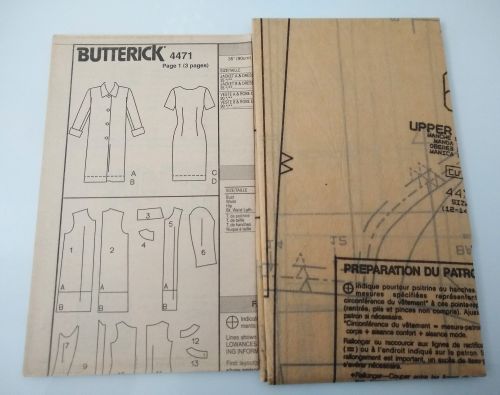 Butterick 4471 Misses Jacket & Dress Sewing Pattern (Sizes 12–16)