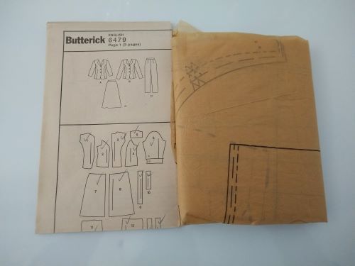 Butterick 6479 Delta Burke Top, Skirt & Pants Pattern (Sz 16W–20W, 2000)