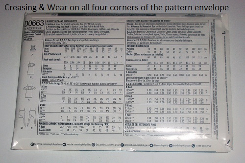 Simplicity D0663 Misses Knit Spaghetti Strap Tops & Bralette Sewing Pattern