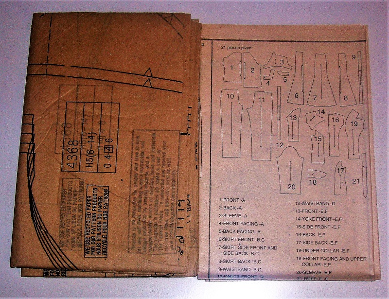 Simplicity 4368 Threads Collection Misses Wardrobe Sewing Pattern (Sizes 6–14)