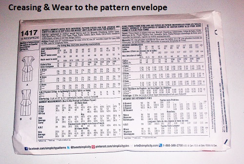 Simplicity 1417 Sewing Pattern Amazing Fit Peplum Dress (10–18)