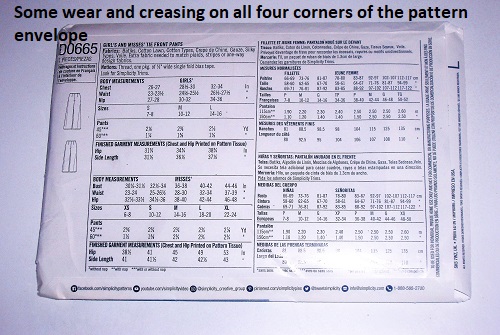 Simplicity D0665 Girls & Misses Easy Tie-Front Pants Sewing Pattern (XS–XL)