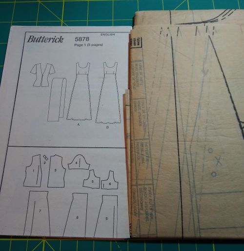 Donna Ricco for Butterick 5878 Formal Jacket & Dress Pattern (Sizes 8–12)