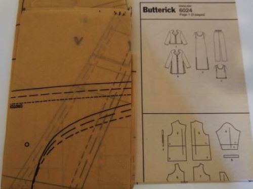 Butterick 6024 Fast & Easy Plus-Size Jacket, Dress, Top & Pants Sewing Pattern (16W–20W)