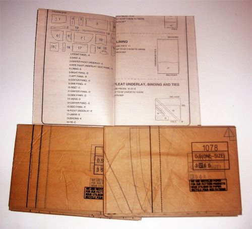 Simplicity 1078 Sewing Pattern Window Valance for 39" Windows One Size