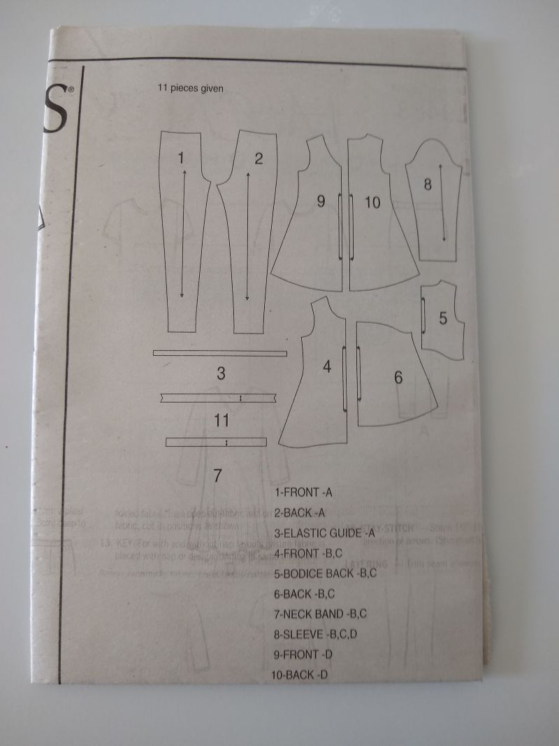 McCall’s L9483 It’s Sew Simple Misses Knit Tops & Leggings Sewing Pattern – Sizes XS–XL