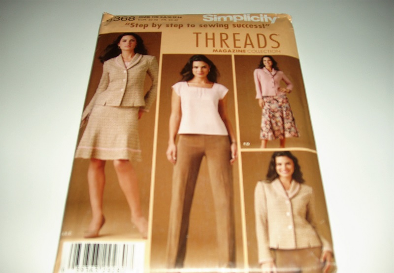 Simplicity 4368 Threads Collection Misses Wardrobe Sewing Pattern (Sizes 6–14)