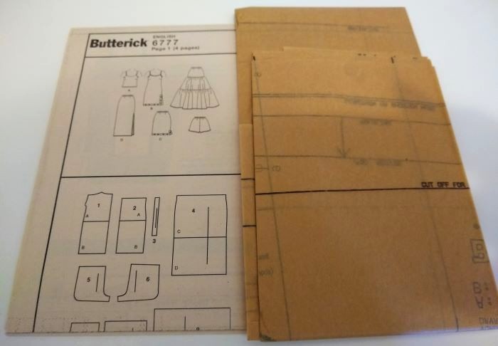 Butterick 6777 Fast & Easy Classic Sewing Pattern Misses/Misses Petite Lingerie Sizes 6–10