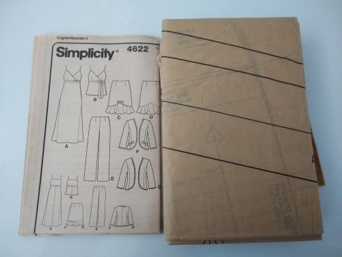 Simplicity 4622 Khaliah Ali Pattern Wardrobe Pieces Women's/Women's Petite Sz 18W-24W