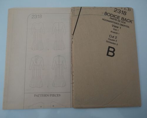 Style 2318 Misses Dresses Sewing Pattern Sizes 8-18