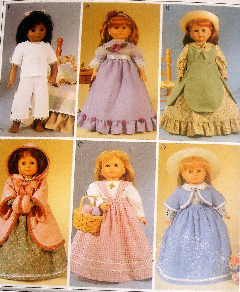 McCall's M2609 Crafts 18" Doll Clothes Sewing Pattern Dated 2007