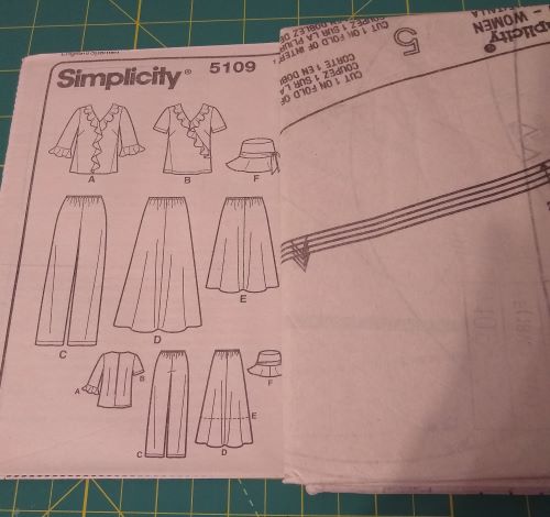Simplicity 4109 Sewing Pattern (Khaliah Ali Collection) Wardrobe Essentials S 18W-24W