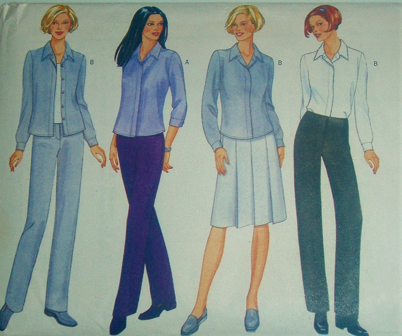 Butterick 6265 Misses/Misses Petite Top, Skirt & Pants Sewing Pattern Sizes 6–10 1999